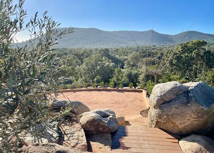 Villa Eva, Vue Et Montagne, à Pieds Sainte-Lucie de Porto-Vecchio